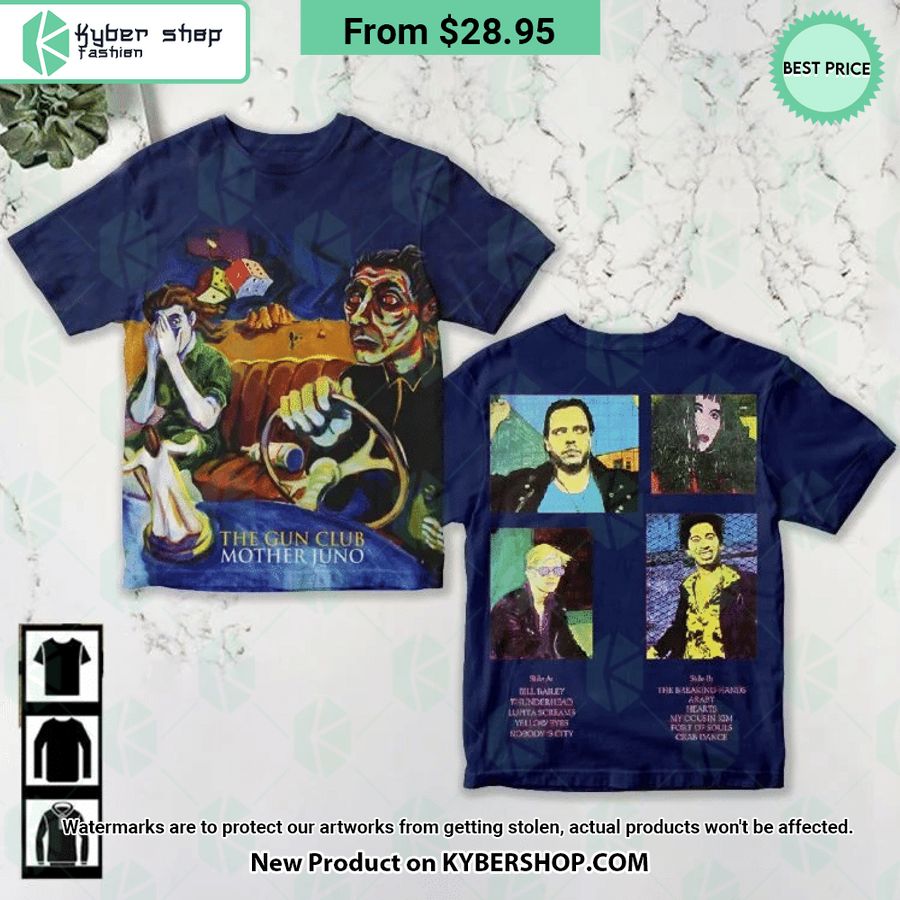 The Gun Club Mother Juno Album Cover Shirt