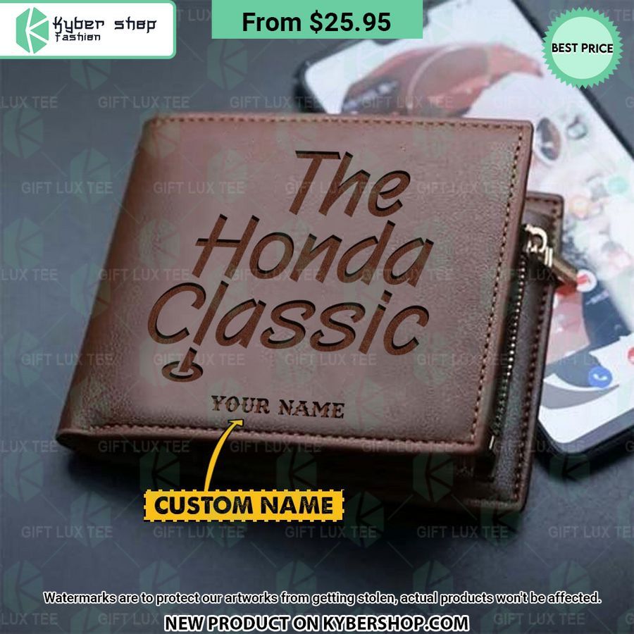 The Honda Classic CUSTOM Leather Wallet