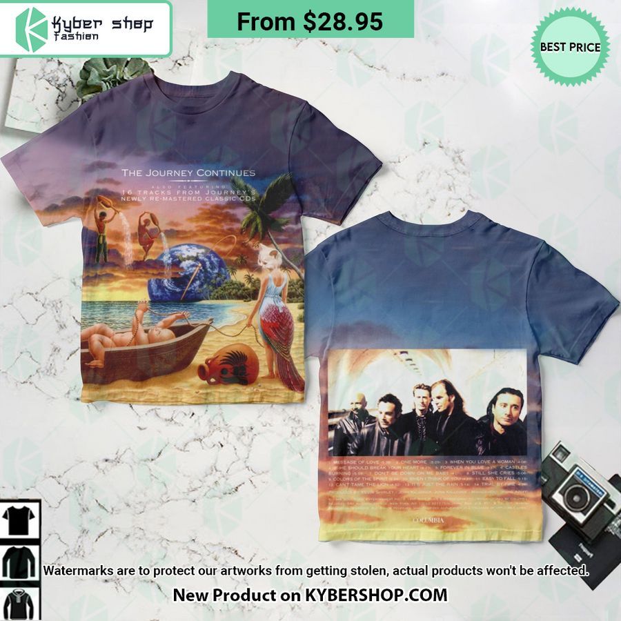 The Journey The Journey Continues Album Shirt