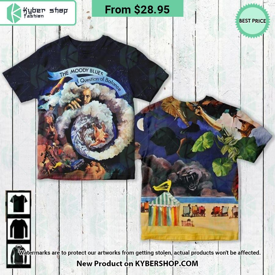 The Moody Blues Question Of Balance Album Shirt