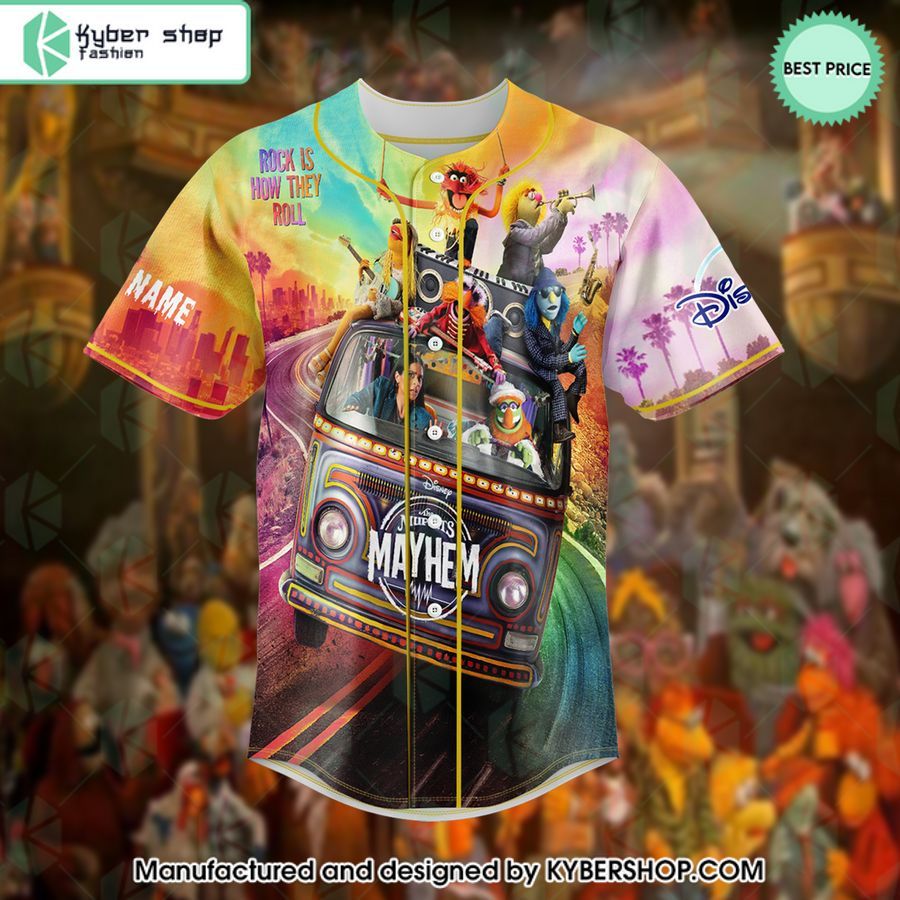 The Muppets Mayhem CUSTOM Baseball Jersey