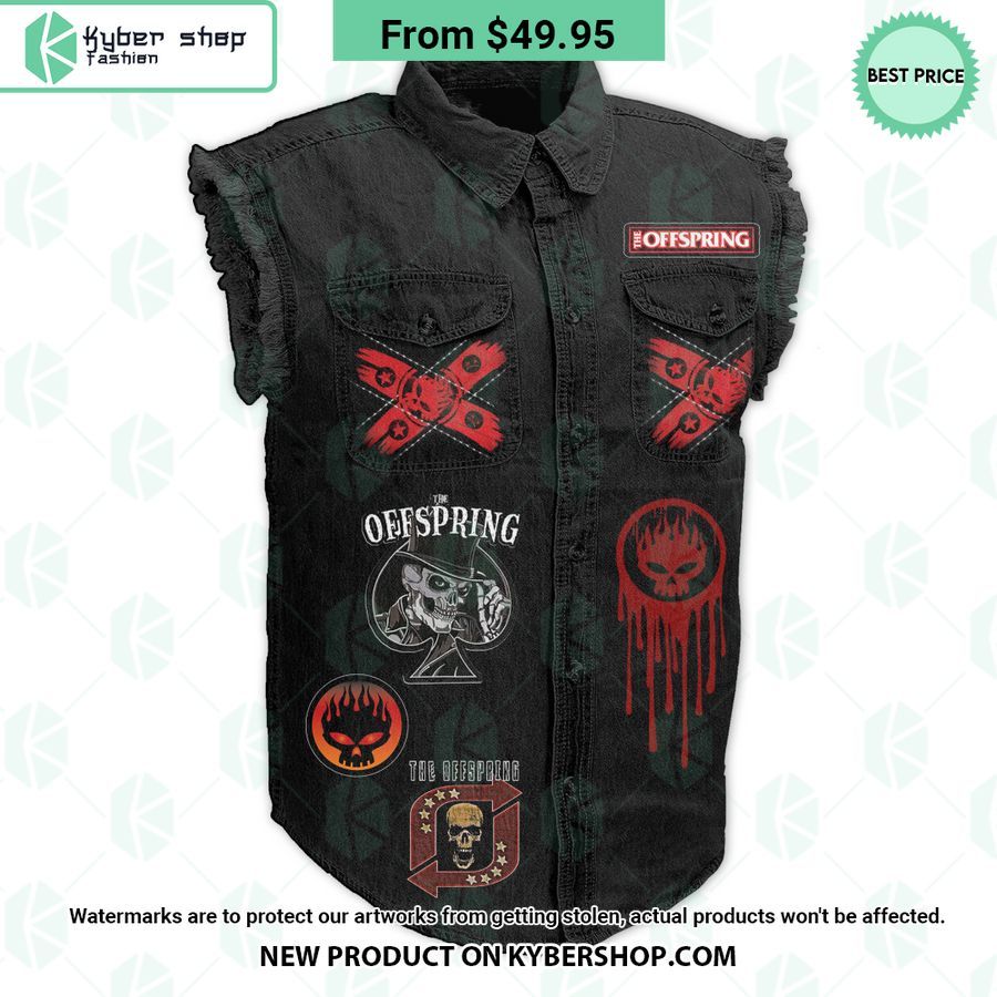 The Offspring You Gotta Keep ‘Em Separated Sleeveless Denim Jacket