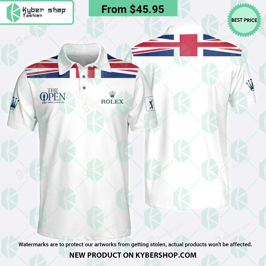 The Open UK Flag Polo Shirt