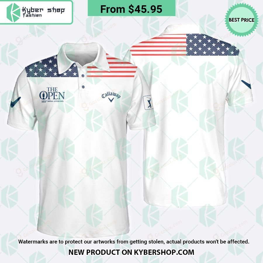 The Open US Flag Polo Shirt