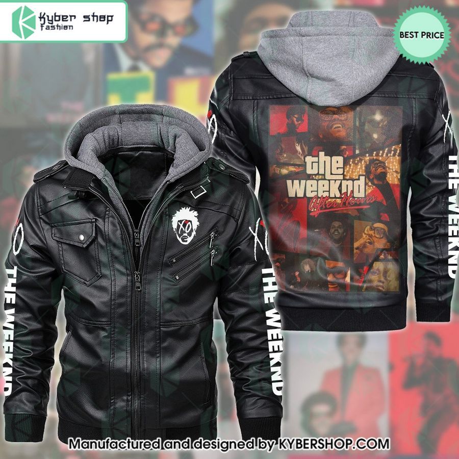 The Weeknd After Hours Leather Jacket