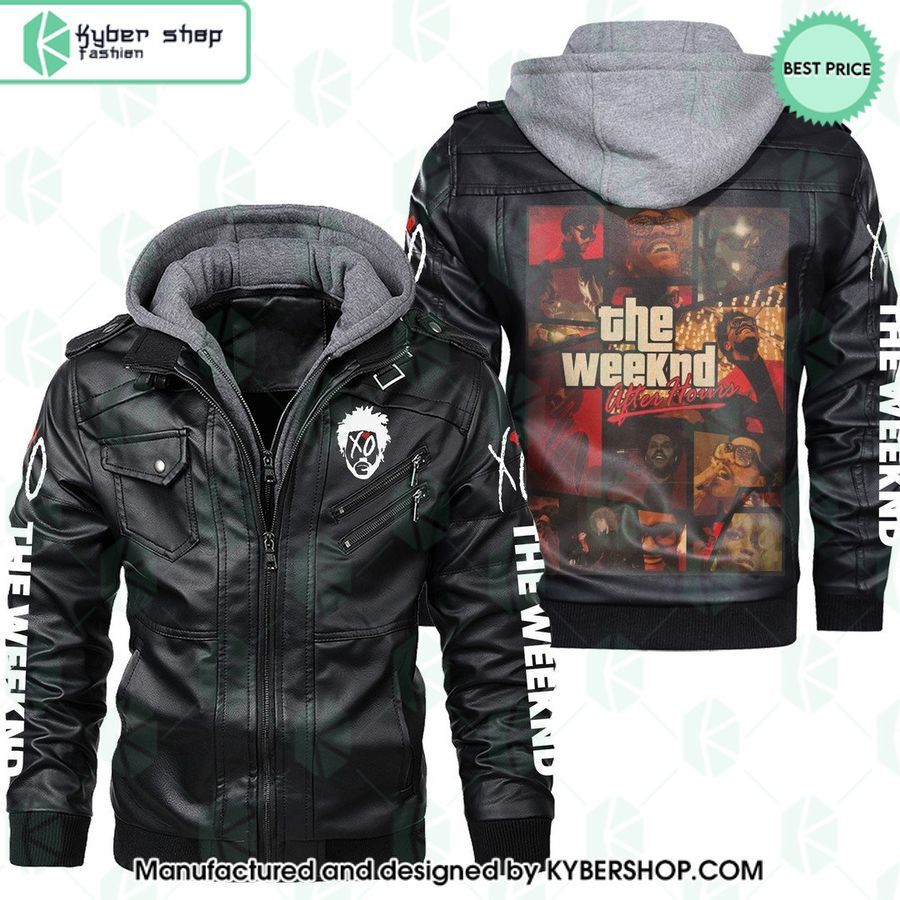 The Weeknd After Hours Leather Jacket
