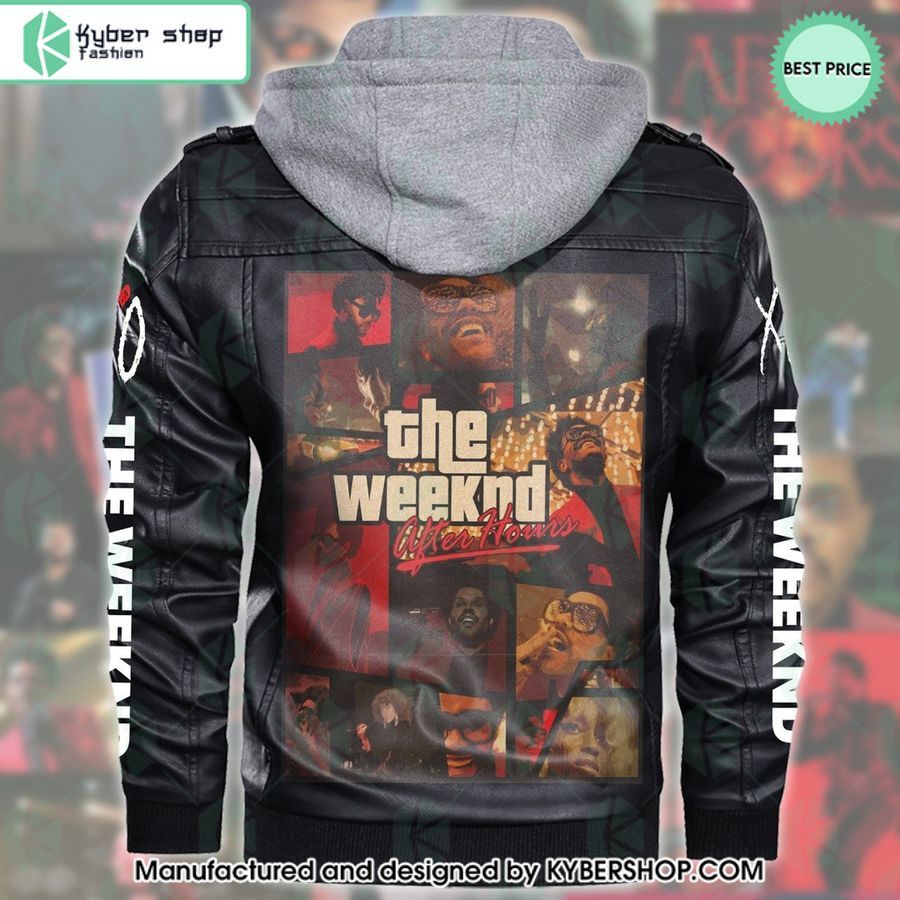 The Weeknd After Hours Leather Jacket