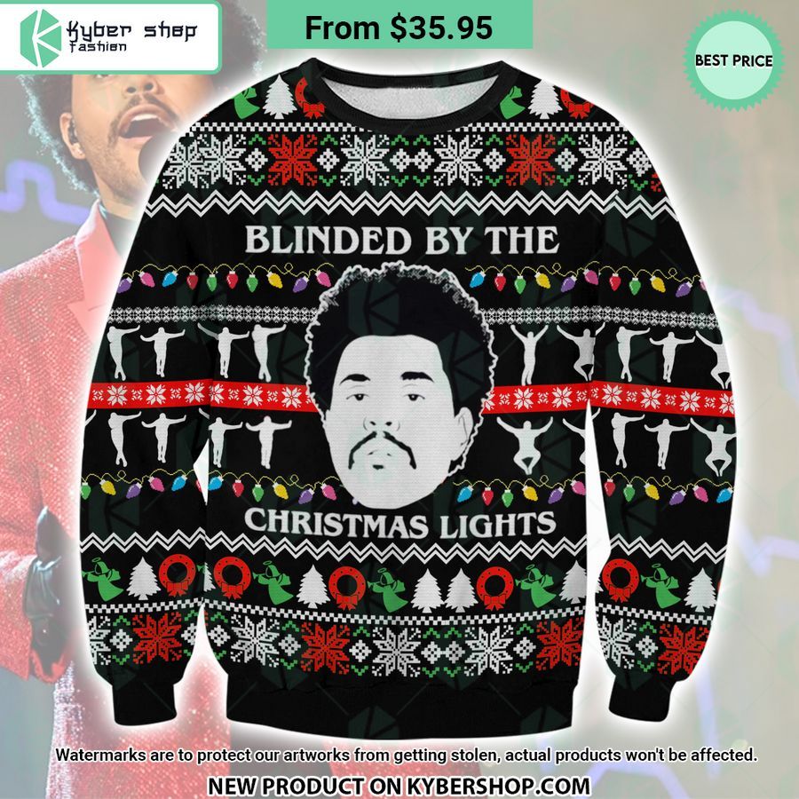 The Weeknd Ugly Christmas Sweater