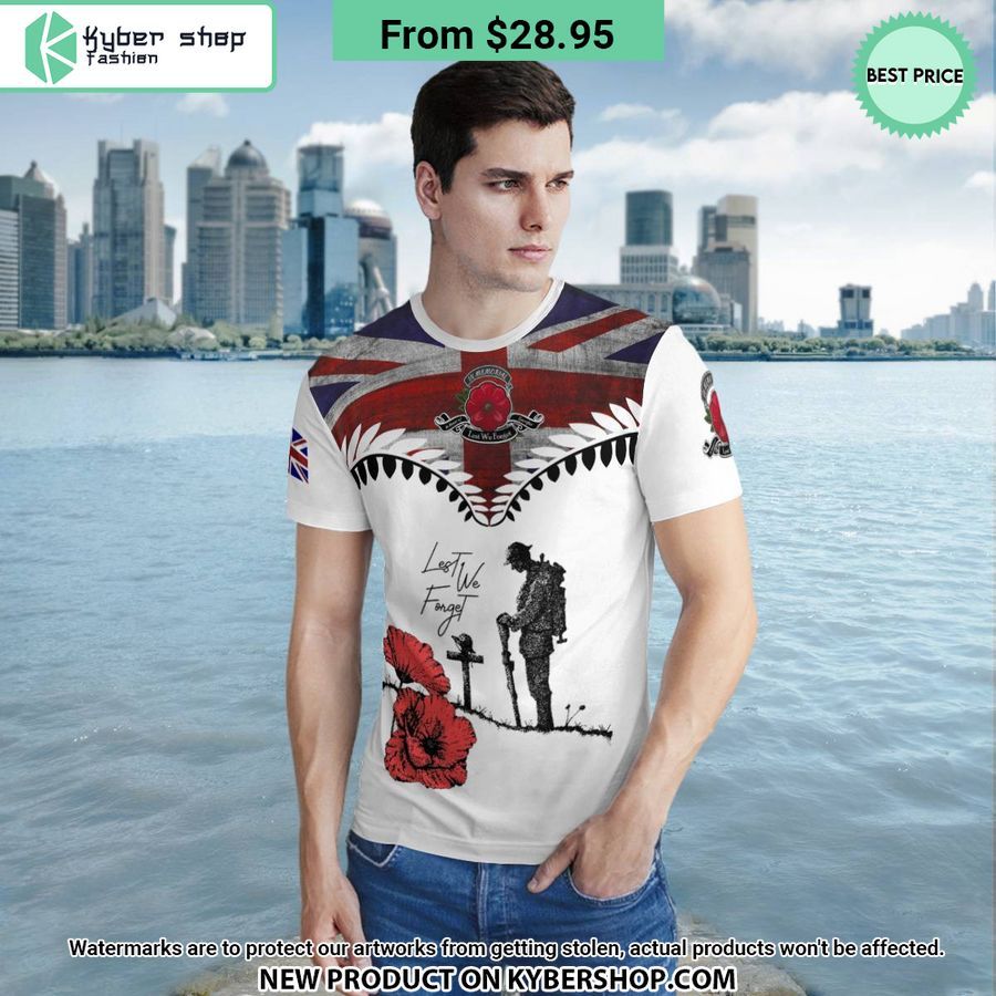 They Gave Their Tomorrow So We Could Have Our Today Lest We Forget Shirt