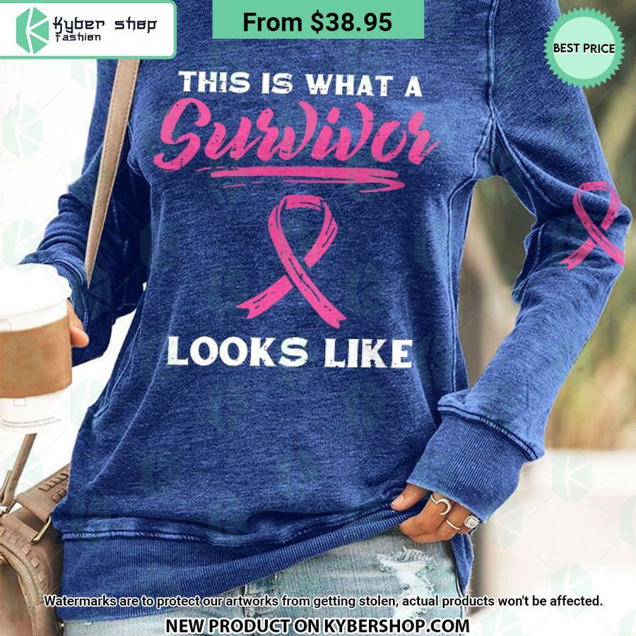 This Is What A Survivor Looks Like Sweatshirt