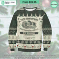Thompson Rye Whiskey Christmas Sweater