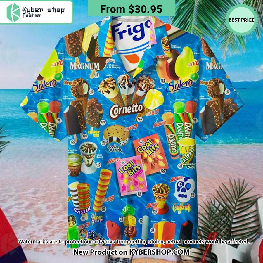 Those Old Summer Those Old Ice Creams Hawaiian Shirt