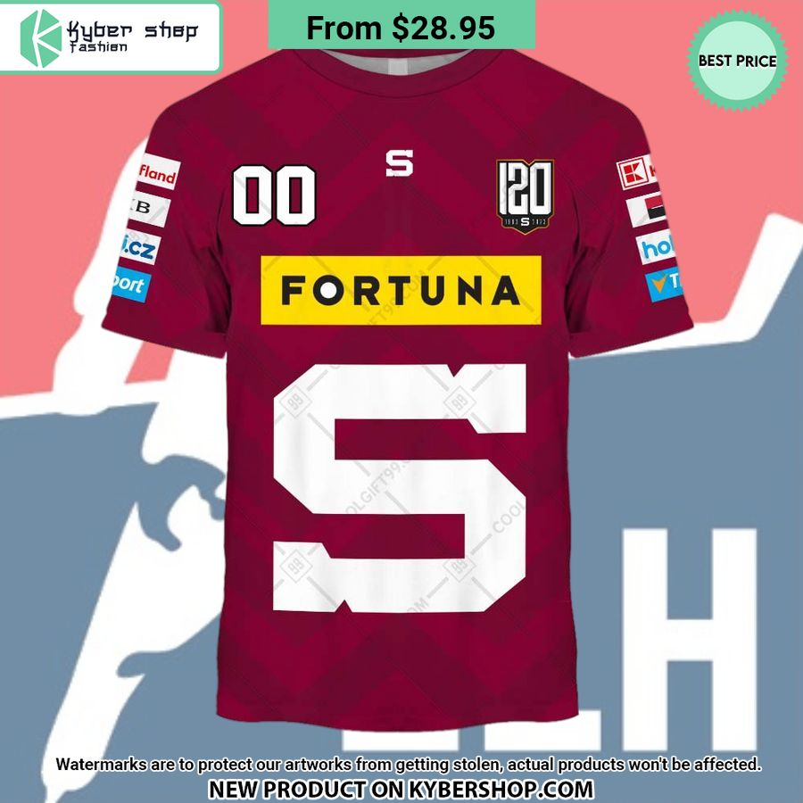 Tipsport Extraliga HC Sparta Praha Jersey Style CUSTOM Hoodie