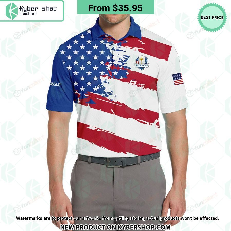 Titleist Ryder Cup US Flag Polo Shirt