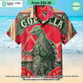 Toho Godzilla Hawaiian Shirt