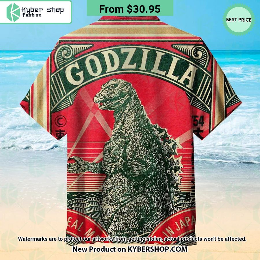 Toho Godzilla Hawaiian Shirt