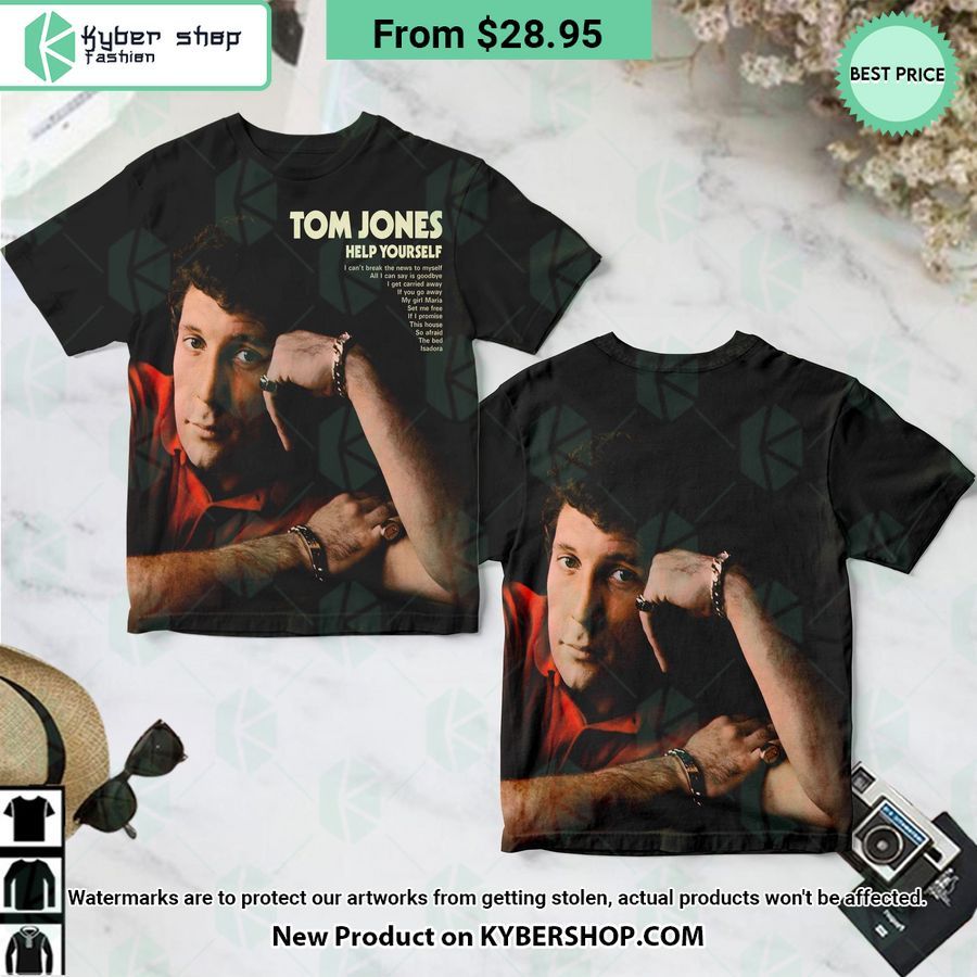 Tom Jones Help Yourself Album Shirt