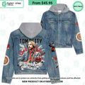 Tom Petty Hooded Denim Jacket