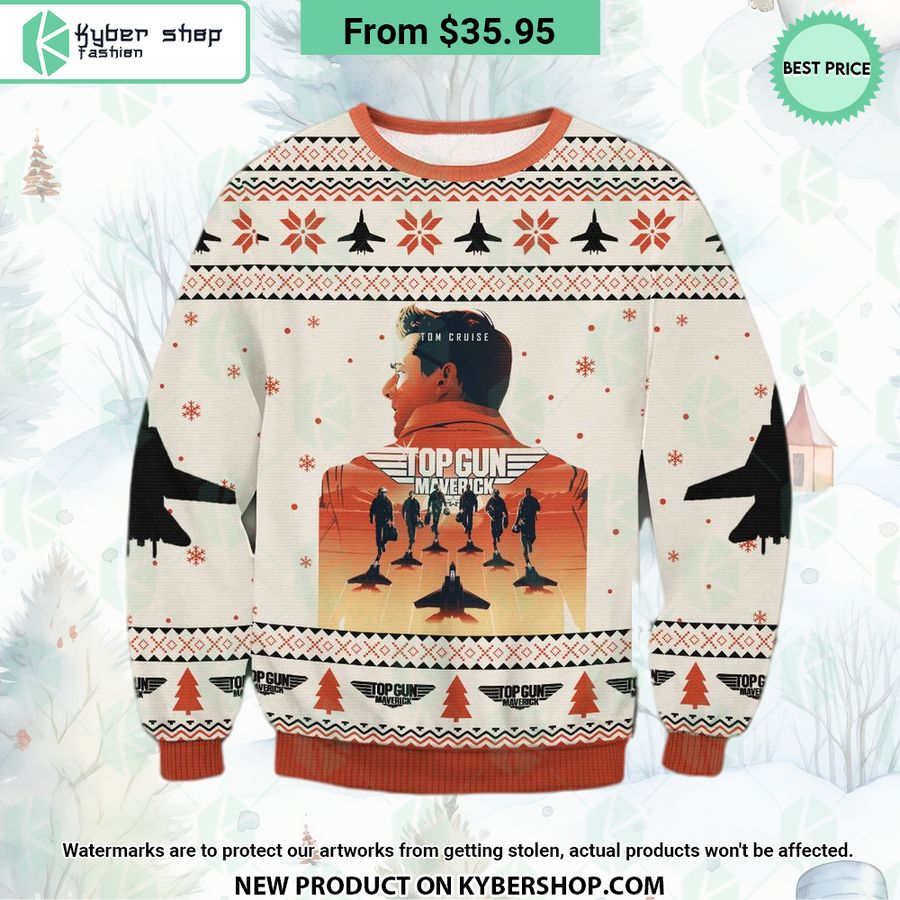Gun Maverick Tom Cruise Sweater