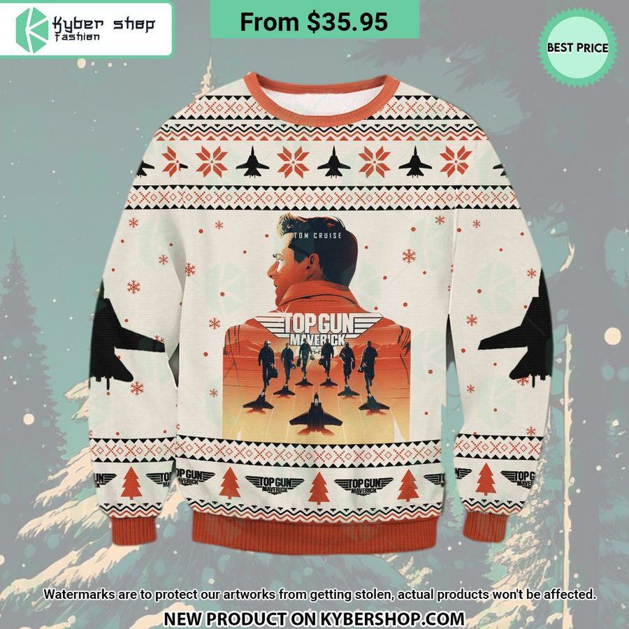 Gun Maverick Tom Cruise Sweater