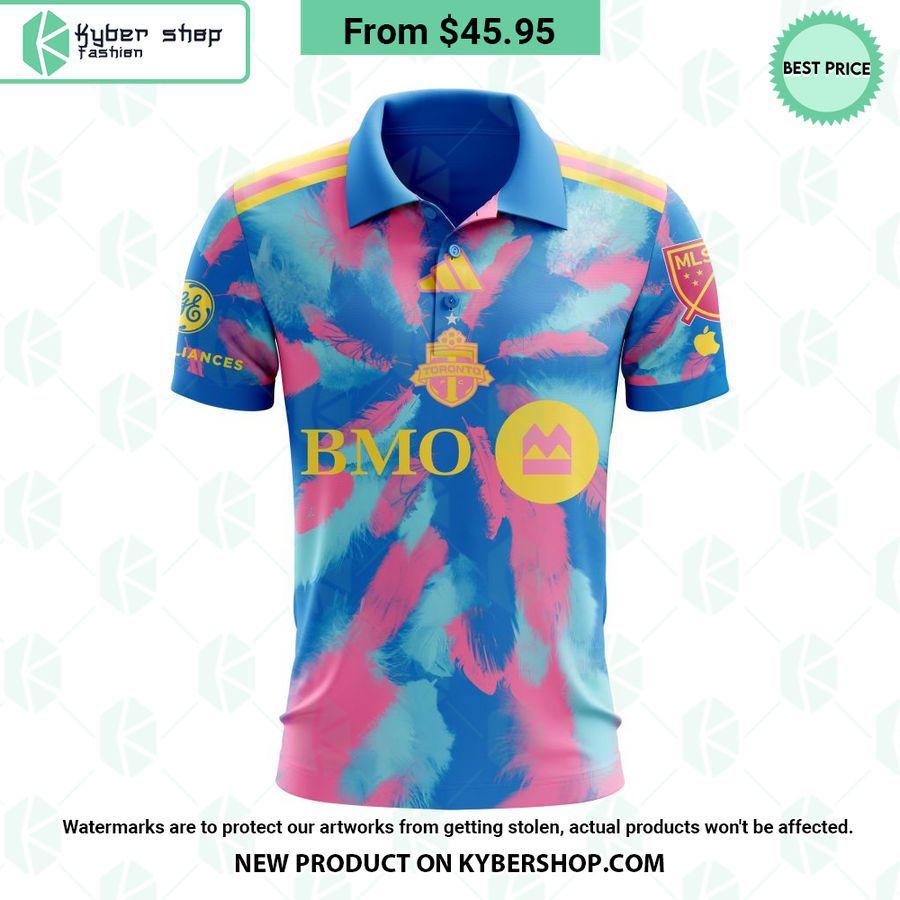Toronto FC 2023 Third The Energy MLS CUSTOM Polo Shirt