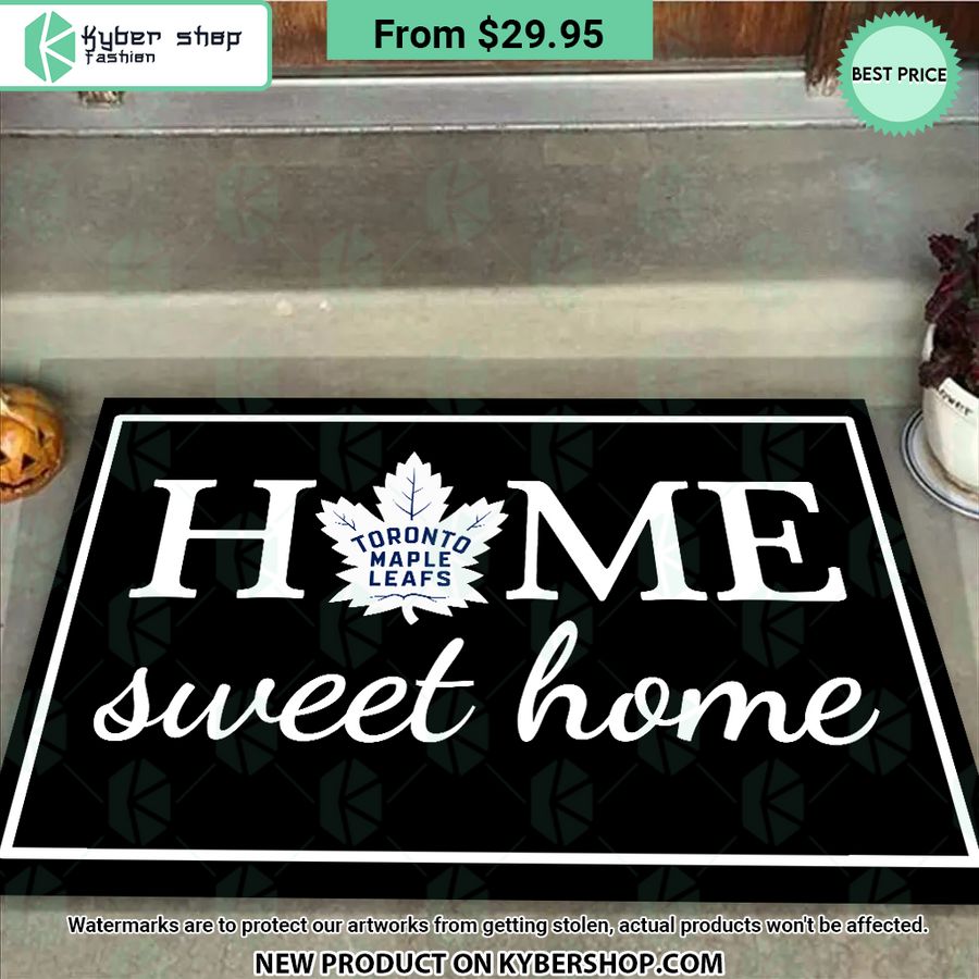 Toronto Maple Leafs Home Sweet Home Doormat