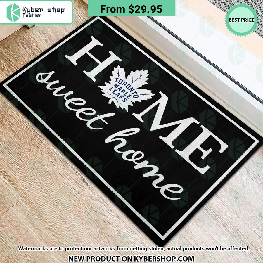 Toronto Maple Leafs Home Sweet Home Doormat