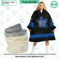 Toronto Maple Leafs Hoodie Blanket