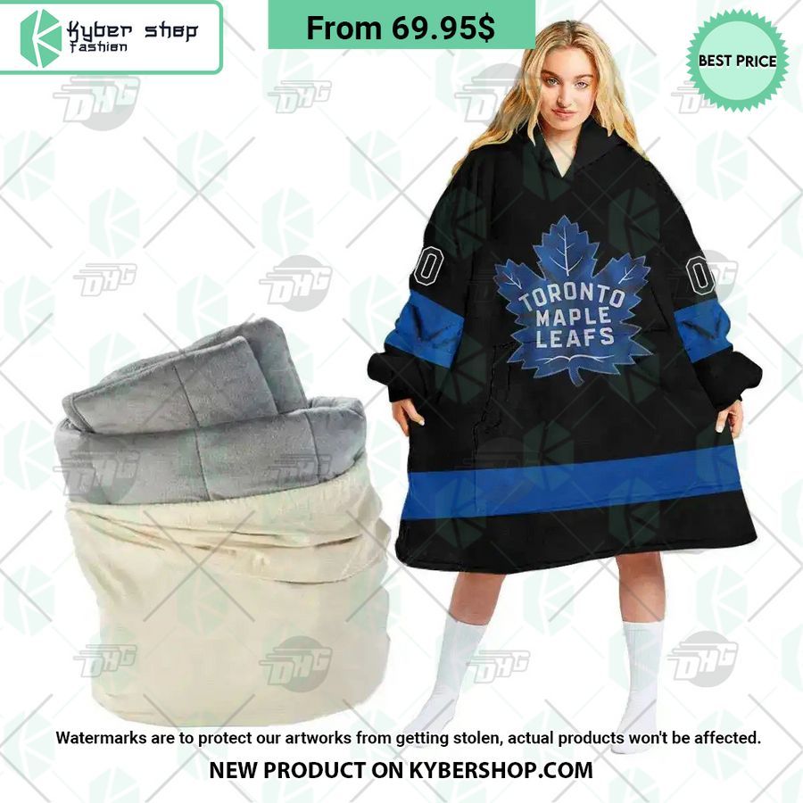 Toronto Maple Leafs Hoodie Blanket