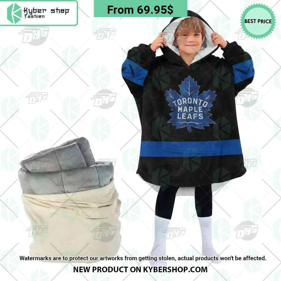 Toronto Maple Leafs Hoodie Blanket