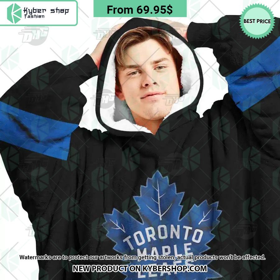 Toronto Maple Leafs Hoodie Blanket