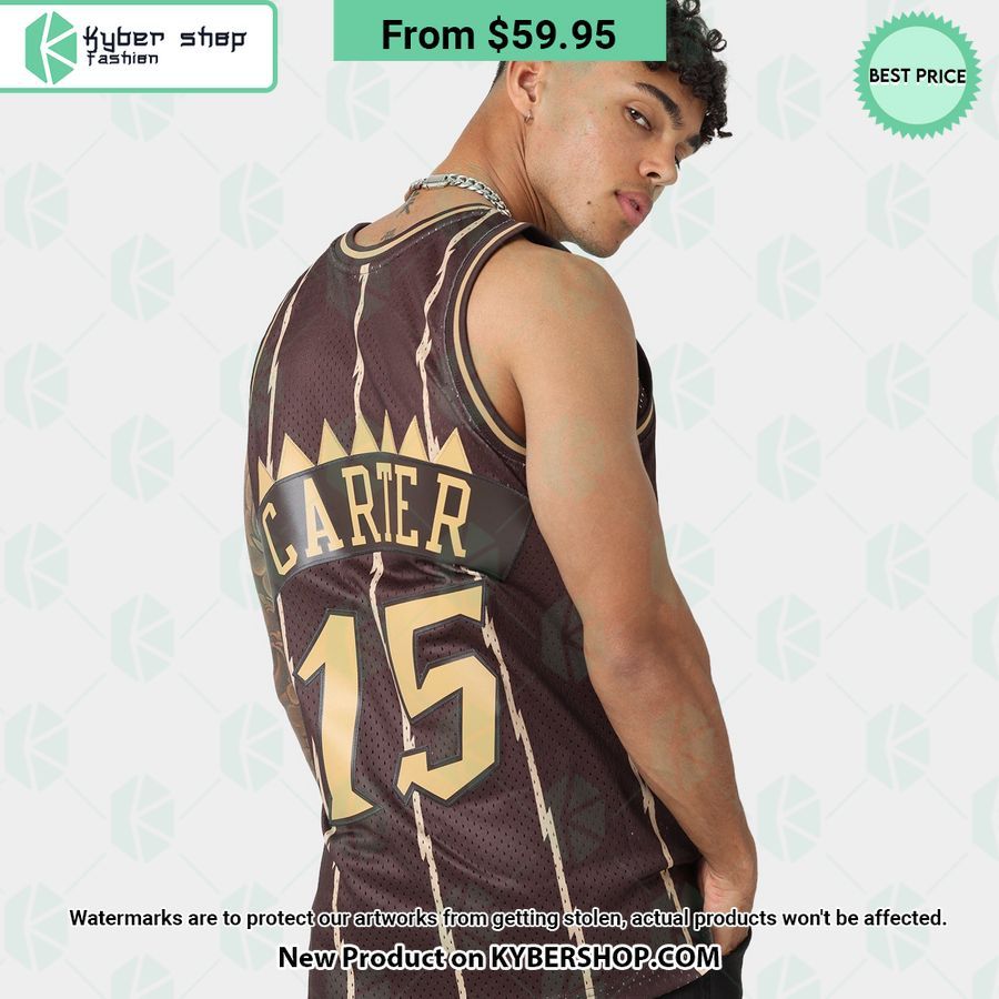 Toronto Raptors Vince Carter 15 Basketball Jersey