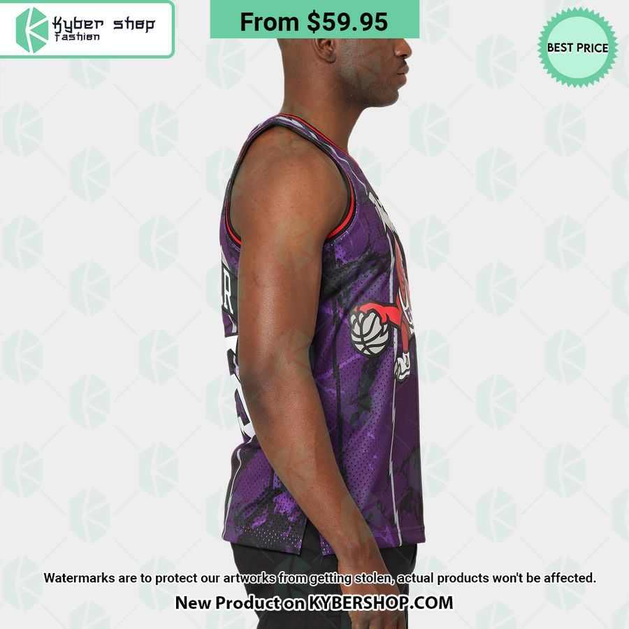 Toronto Raptors Vince Carter 15 Marble Purple Basketball Jersey