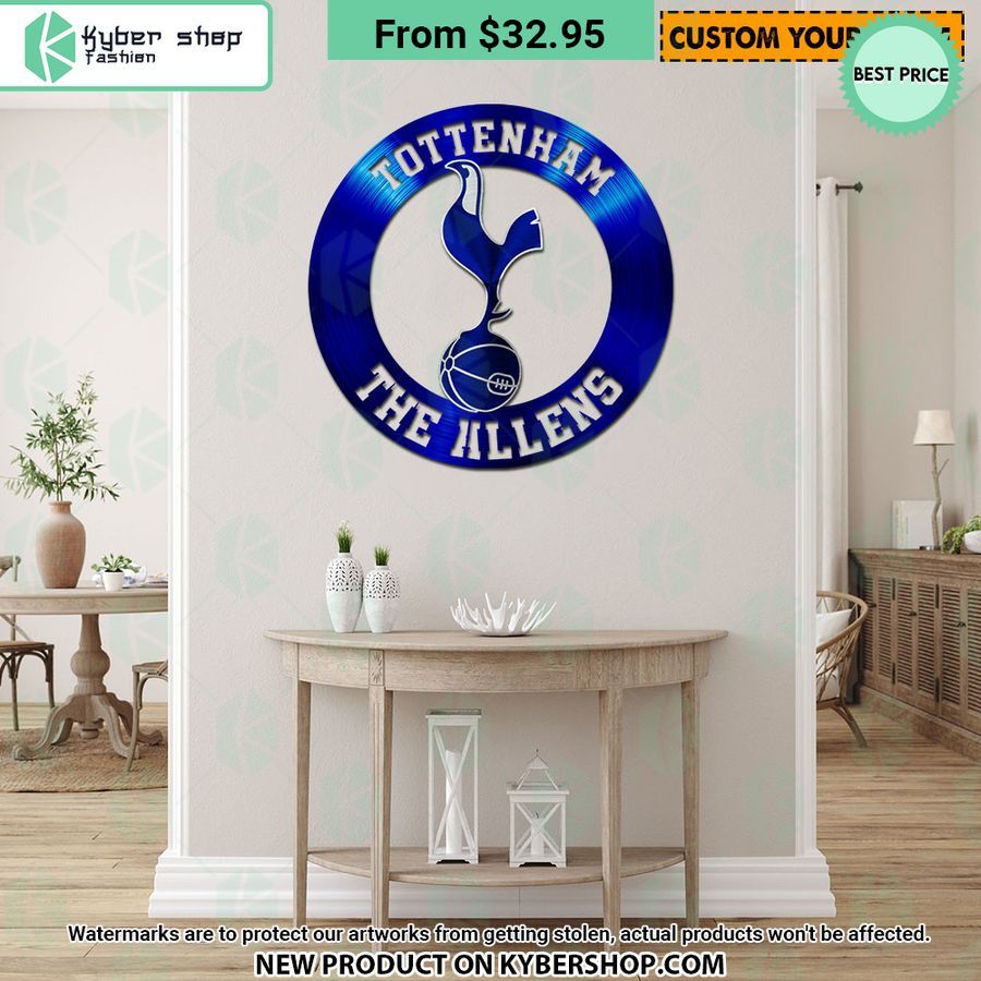 Tottenham Hotspur CUSTOM Metal Sign