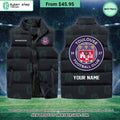 Toulouse FC CUSTOM Sleeveless Puffer Down Jacket