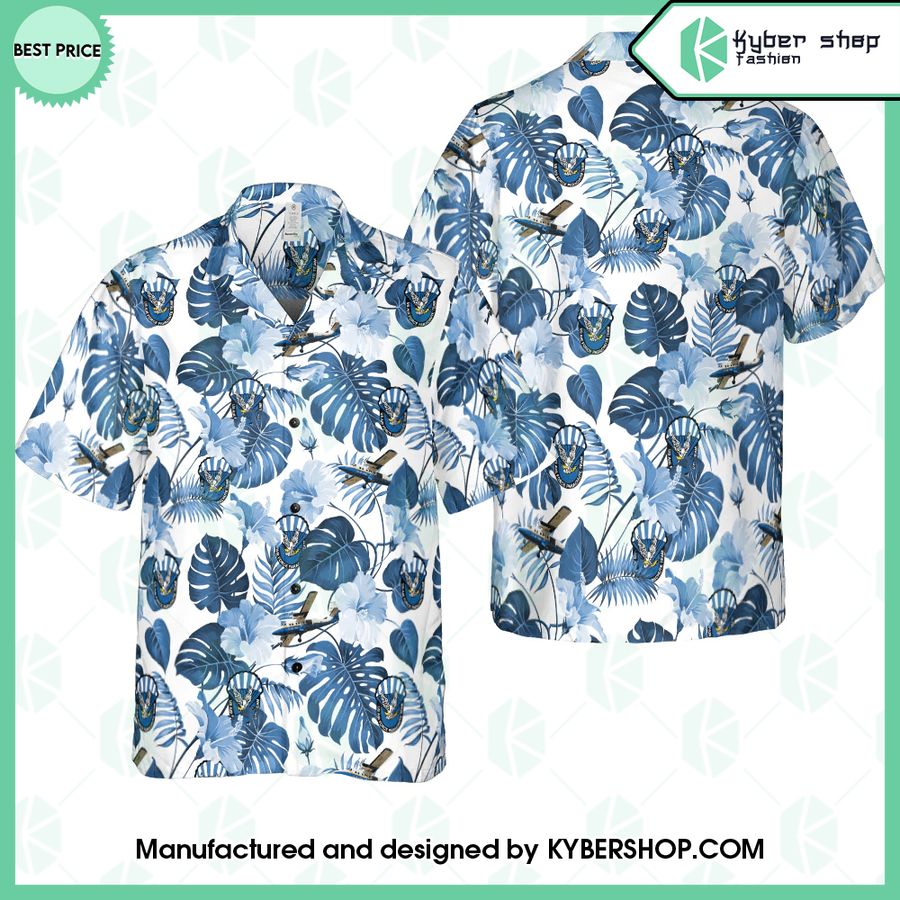 Tropical Leaves Hawaiian Shirt