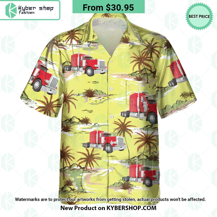 Trucker Tropical Hawaiian Shirt