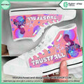 Trust Fall Pink Summer Carnival 2023 Canvas High Top Shoes