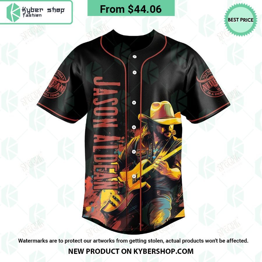 Try That In A Small Town Jason Aldean Baseball Jersey