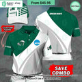 Tulane Green Wave CUSTOM Polo Shirt, Cap
