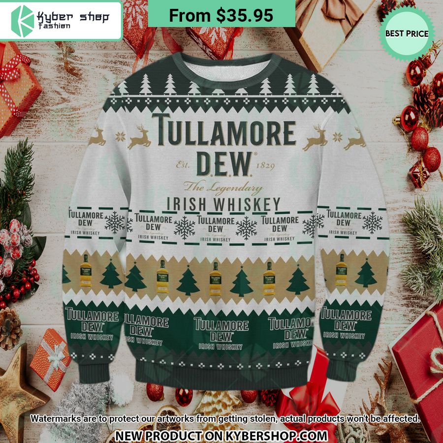 Tullamore Dew Irish Whiskey Sweater