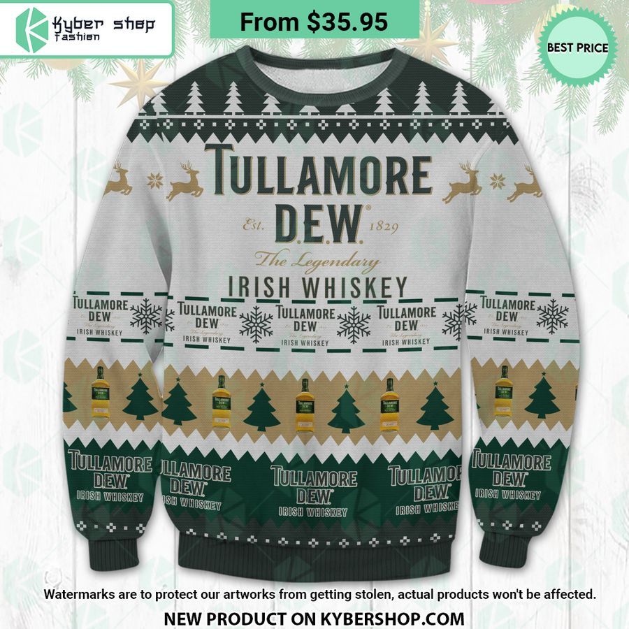 Tullamore Dew Irish Whiskey Sweater