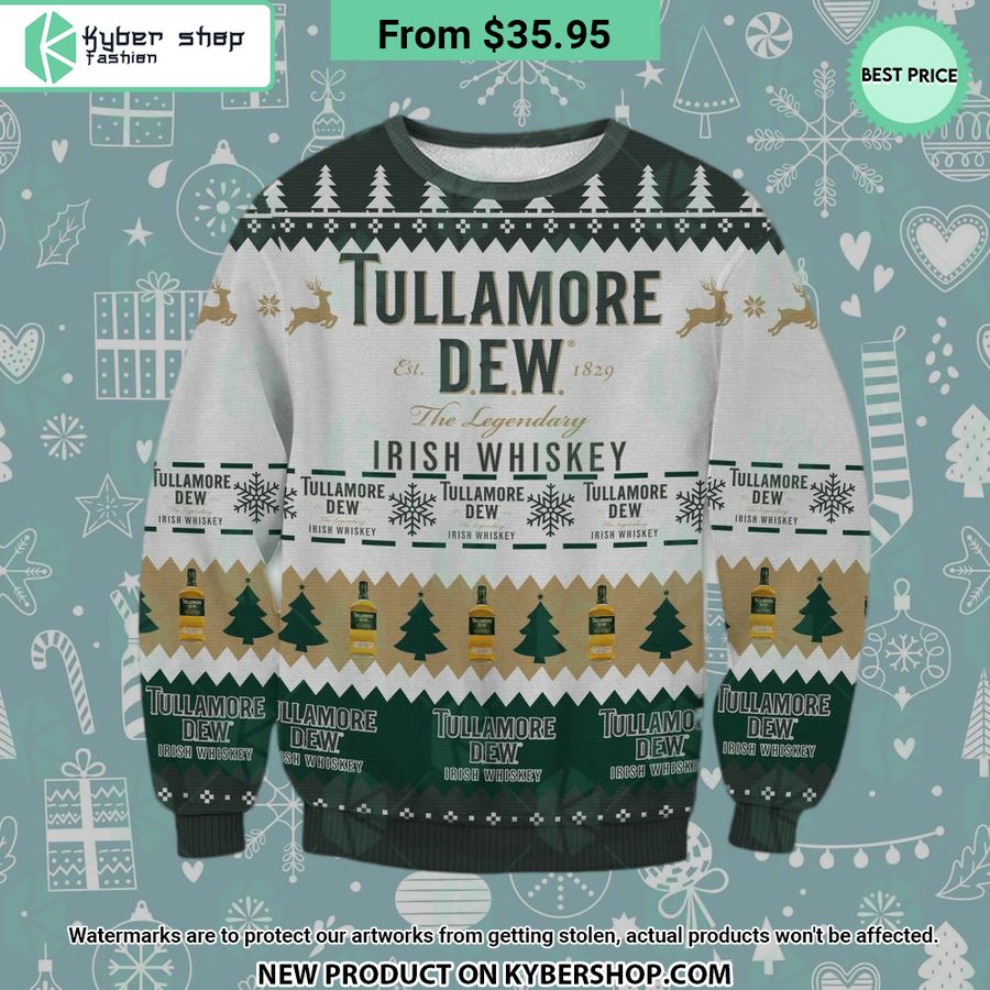 Tullamore Dew Irish Whiskey Sweater
