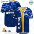 Twisted Tea Camo Baseball Jersey