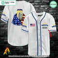 Twisted Tea US Flag CUSTOM Baseball Jersey