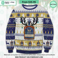Two Bitch Bourbon Ugly Christmas Sweater