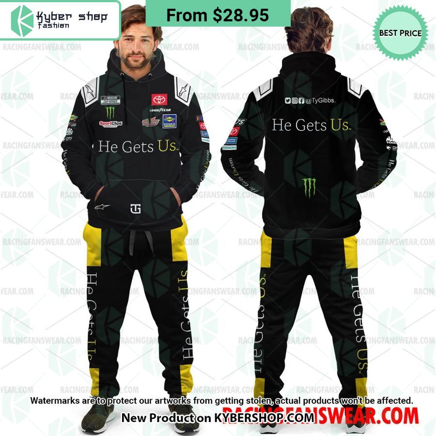 Ty Gibbs Nascar Racing 2023 Uniform Hoodie