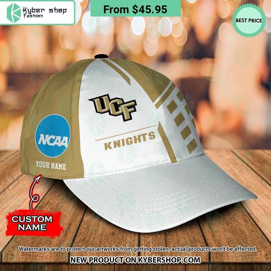 UCF Knights CUSTOM Polo Shirt, Cap