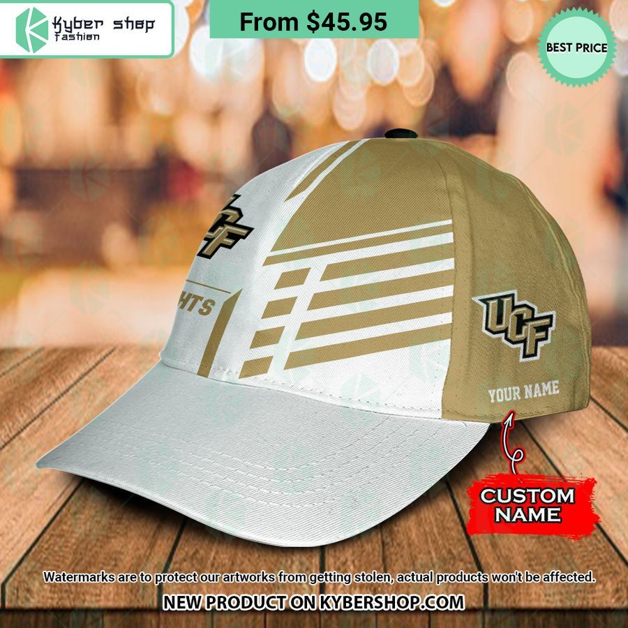 UCF Knights CUSTOM Polo Shirt, Cap