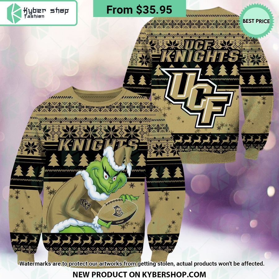 UCF Knights Grinch Christmas Sweater